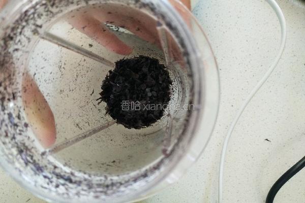 海苔黑芝麻粉（紫菜版）的做法图解3