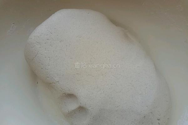 凉拌莜面的做法图解1