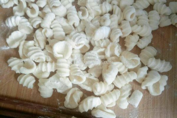 炒麻食的做法图解5