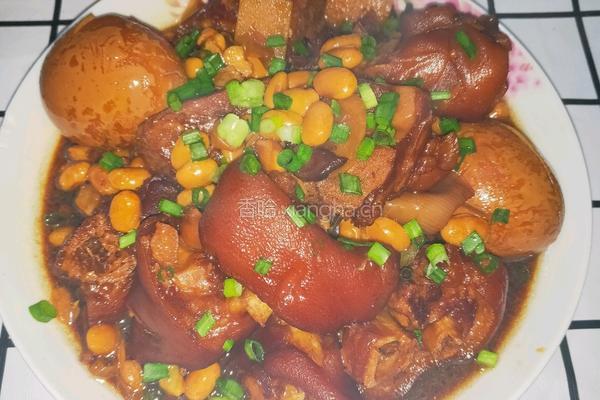 黄豆焖猪蹄的做法图解8