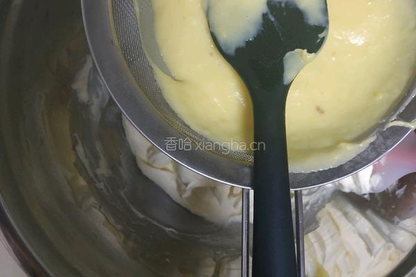 领失败轻乳酪蛋糕 15寸活底模具的做法图解7