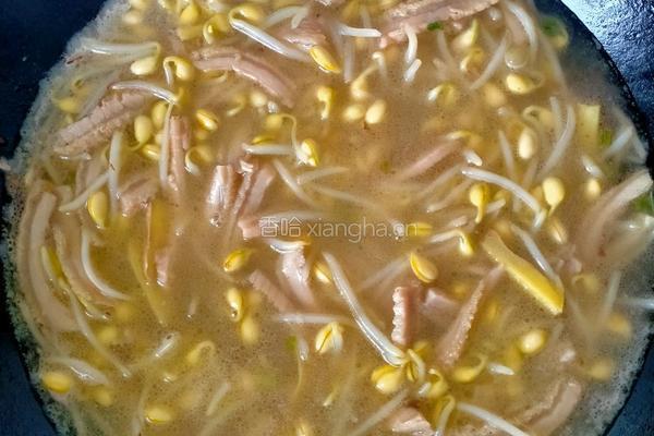牛肚豆芽汤的做法图解8