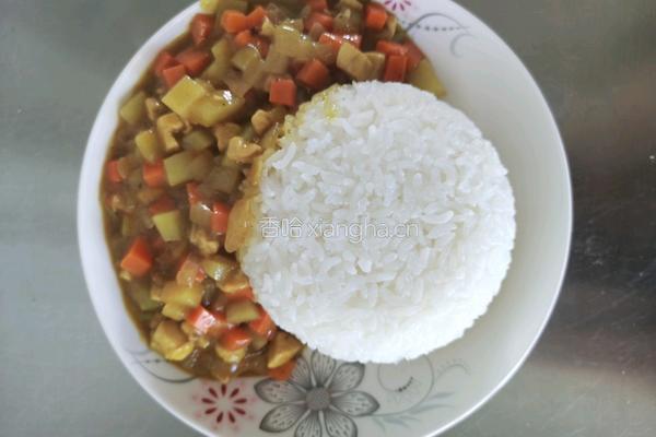 咖喱鸡肉饭的做法图解12