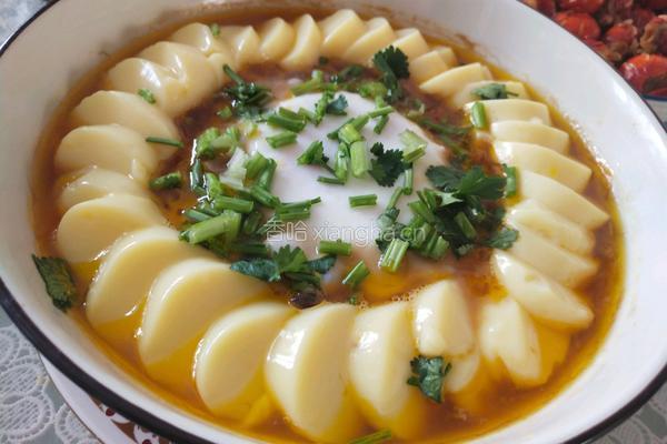 玉子豆腐蒸肉的做法图解9