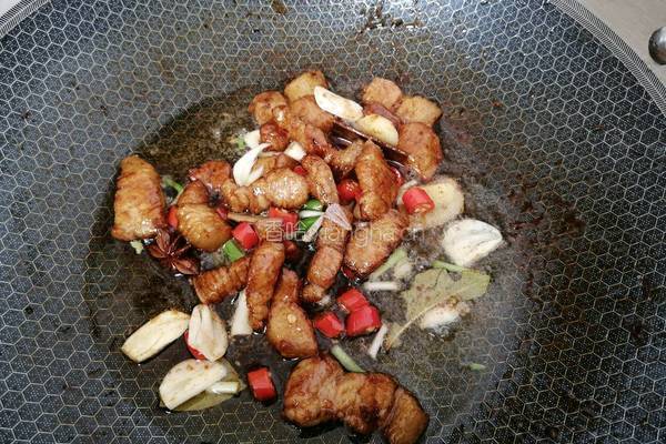 白菜猪肉炖粉条的做法图解4
