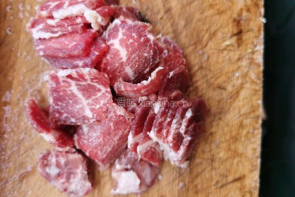 西兰花炒牛肉的做法图解5