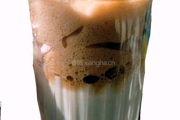 泡沫咖啡奶的做法图解3