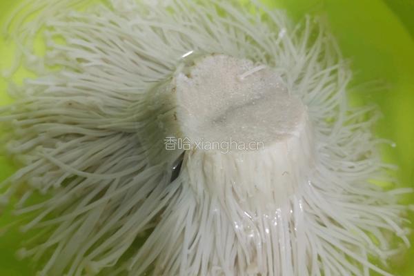 烧烤金针菇的做法图解1