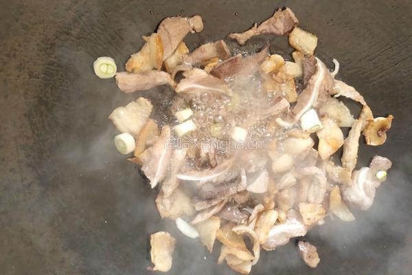酸菜猪肉炖粉条的做法图解3