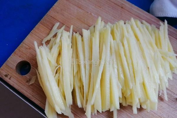 爆炒土豆丝的做法图解2