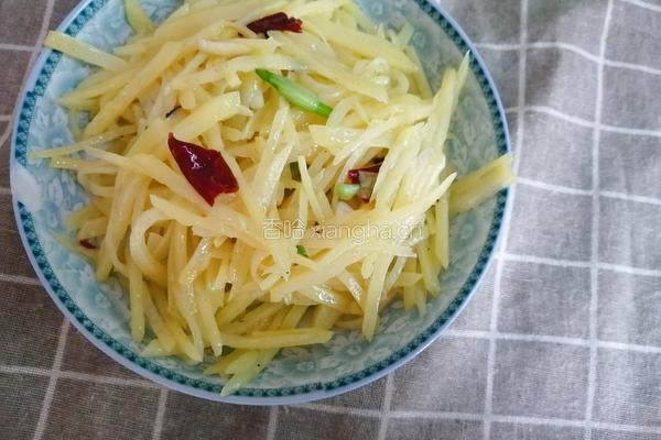 爆炒土豆丝的做法图解6