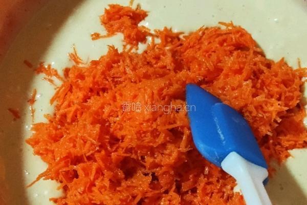 胡萝卜蛋糕 carrot cake的做法图解10