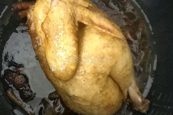 电饭锅焖鸡的做法图解2