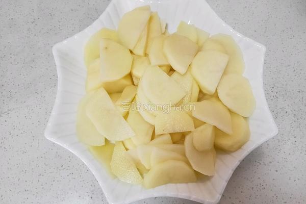 黄金土豆虾球的做法图解6