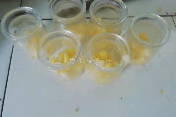 菠萝果肉布丁的做法图解6