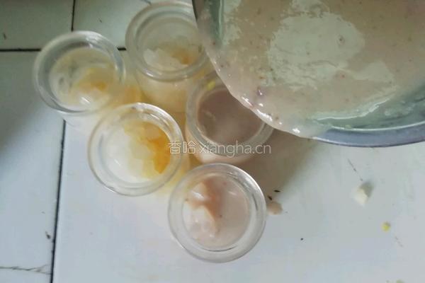 菠萝果肉布丁的做法图解8