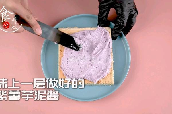 好吃不腻的芋泥蛋糕芋头控们赶紧看过来的做法图解12