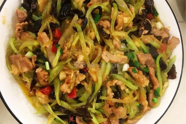 家庭版鱼香肉丝
