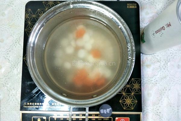 宝宝辅食藜麦蛋黄粥的做法图解6