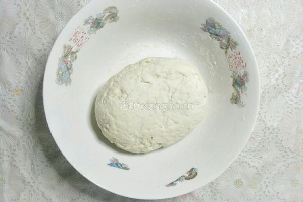 心形白馒头的做法图解3