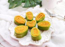菠菜鸡蛋红薯卷饼