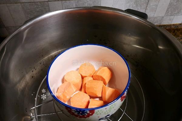 菠菜鸡蛋红薯卷饼的做法图解2