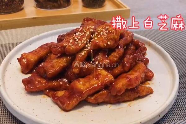 糖醋里脊的做法图解12