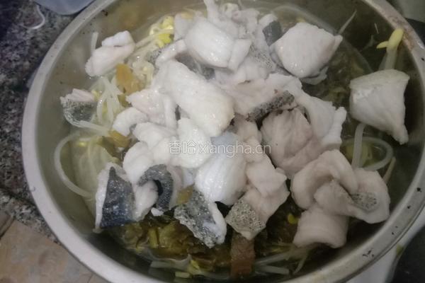 酸菜鱼的做法图解7