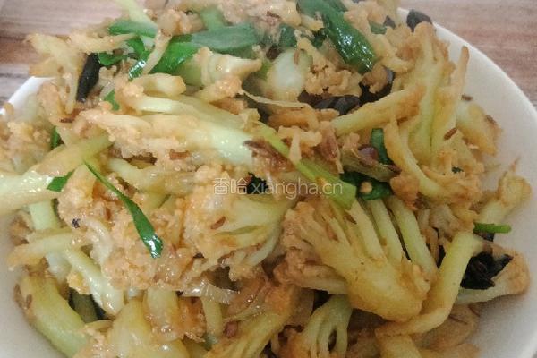 孜然花菜的做法图解8