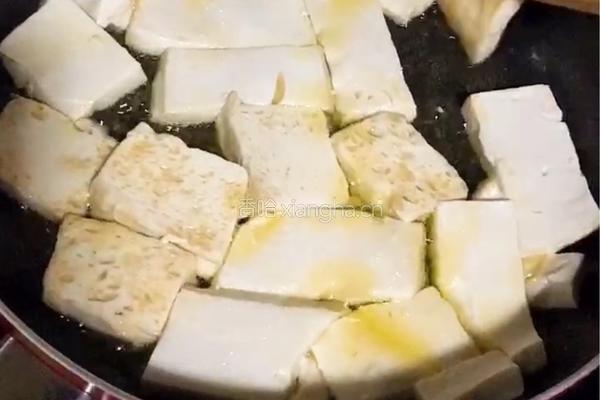 铁板豆腐的做法图解3