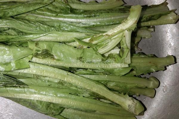 青菜鸡蛋烩饭的做法图解1