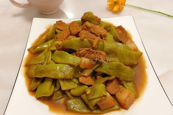 豆角炖肉的做法图解9