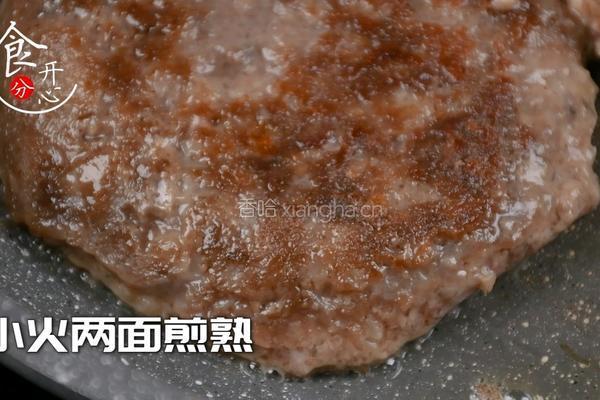 教你做KFC同款黑金凤梨汉堡健康又美味的做法图解9