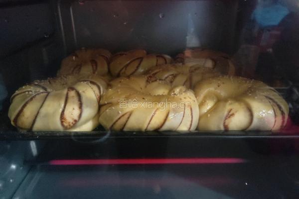 豆沙面包卷的做法图解8