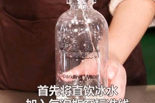 百香凤梨气泡水的做法图解2
