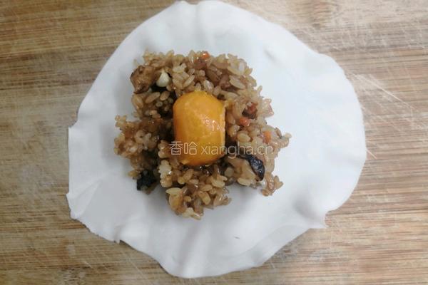 咸蛋黄肉松烧卖的做法图解20
