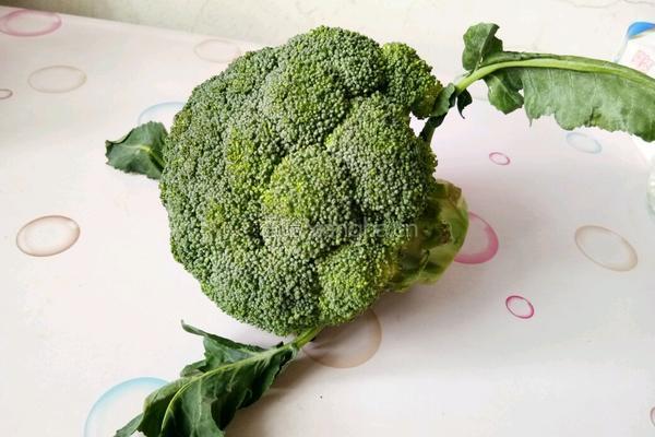 白灼西兰花的做法图解1