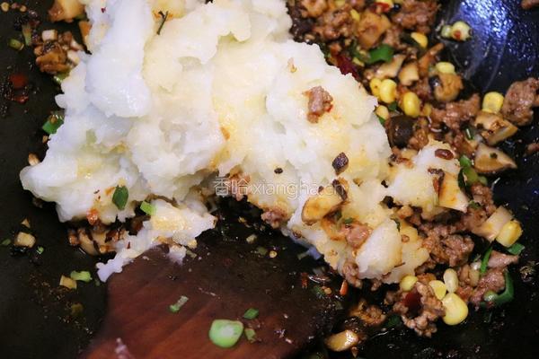 麻婆土豆泥的做法图解8