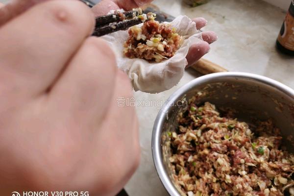 牛肉烧麦的做法图解7