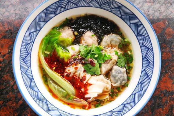 上海荠菜鲜肉馄饨的做法图解6