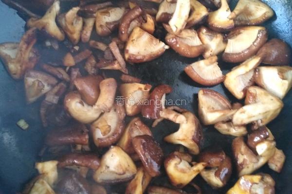 肉炒香菇的做法图解5