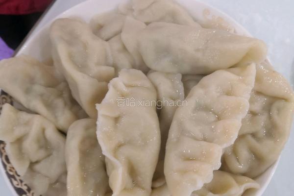 手工水饺的做法图解13