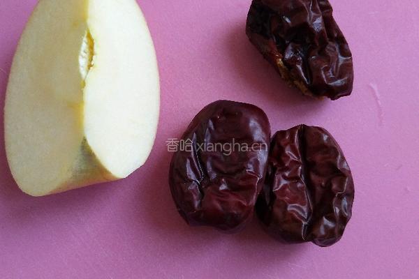 苹果大枣小松饼的做法图解1