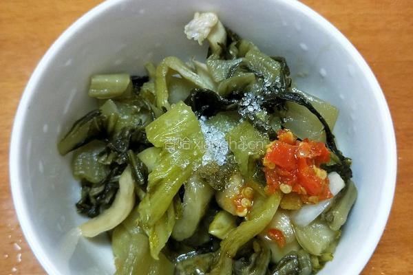 广西酸菜的做法图解3