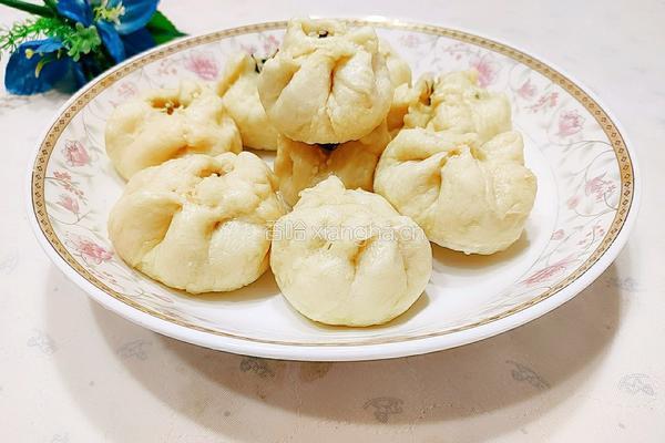 牛腩韭菜包子的做法图解20
