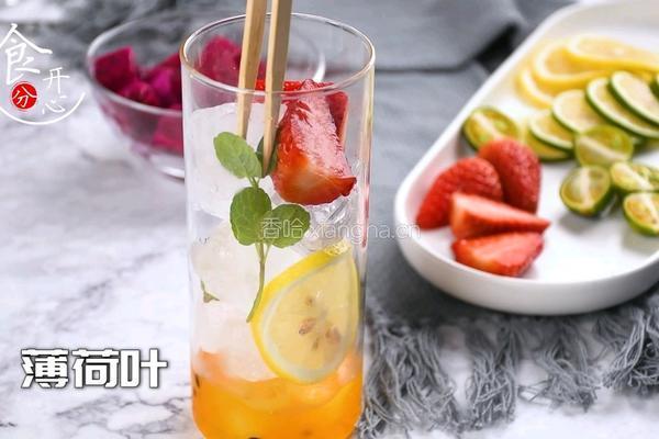 喝不胖的网红气泡水宅家也能做超简单的做法图解4