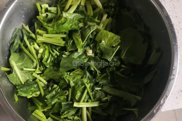 清爽空心菜的做法图解2