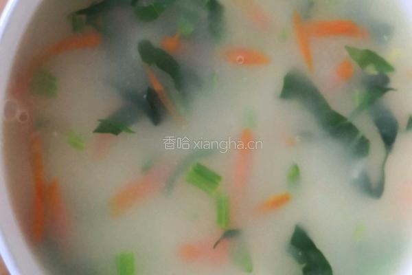 营养蔬菜粥的做法图解3