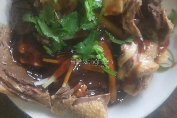 蒸鹅的做法图解4