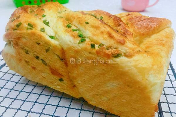 香葱肉松手撕吐司